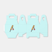 Cricket Bat en Ball Bedankdoosjes (Uitgevouwen)