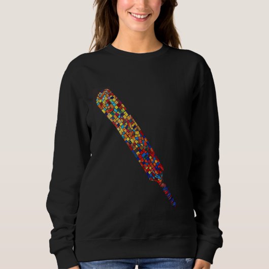 Cricket Bat Mosaic Trui (Voorkant)