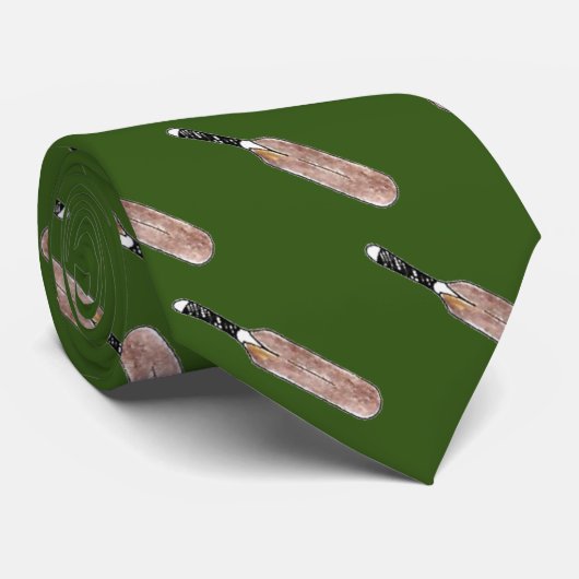 Cricket bat stropdas (Opgerold)