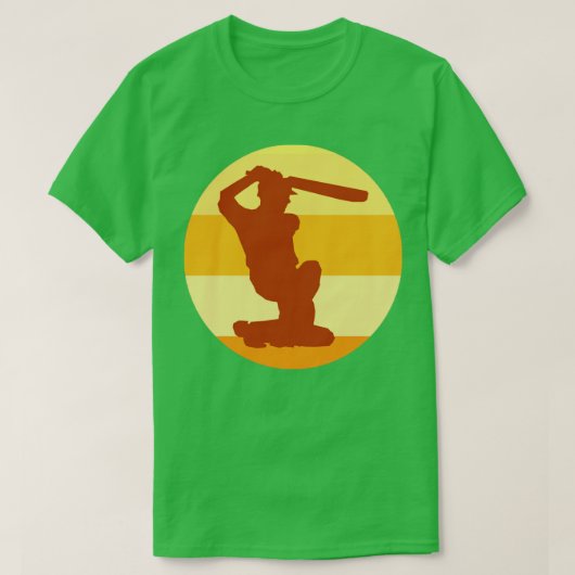 Cricket Batsman Design for Cricket Batsmen T-shirt (Design voorkant)