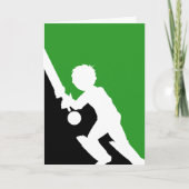 Cricket Batsman Kaart (Voorkant)