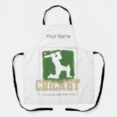 Cricket Batsman  Pitcher Speler Coach Schort (Voorkant)