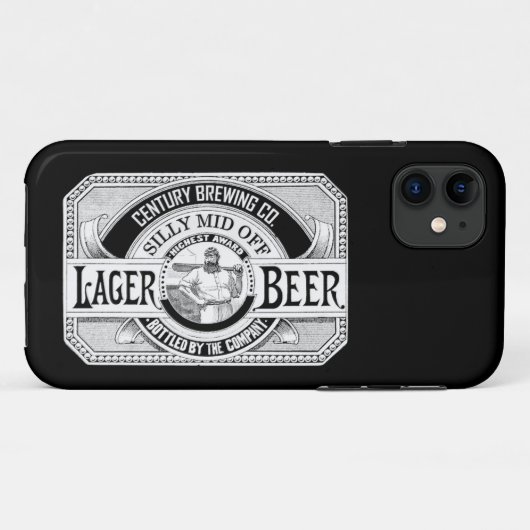 Cricket Beer iPhone 11 Hoesje (Achterkant (horizontaal))