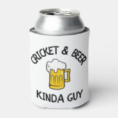 Cricket & biersoort blikjeskoeler (Blikje Voorkant)