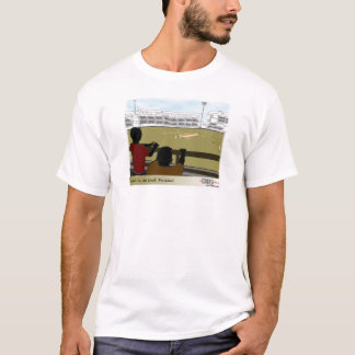 Cricket bij de Koningin Park Oval T-shirt