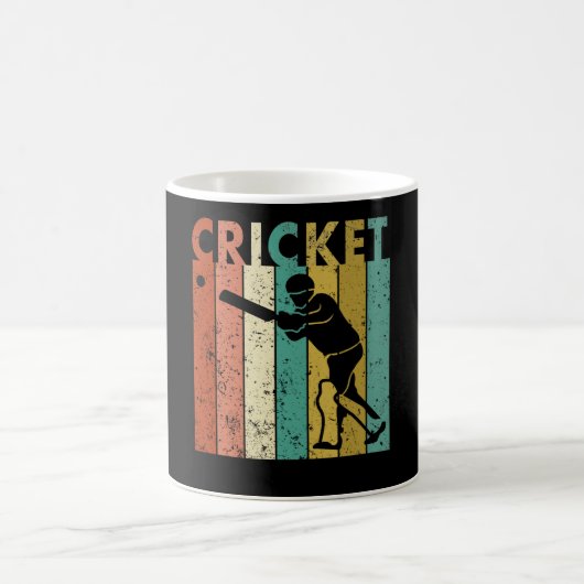 Cricket Bowler Bat Cricketer Gift Koffiemok (Center)