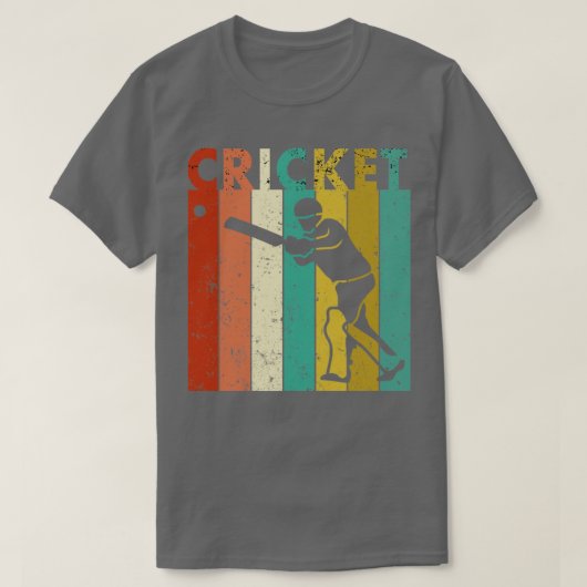 Cricket Bowler Bat Cricketer Gift T-shirt (Design voorkant)