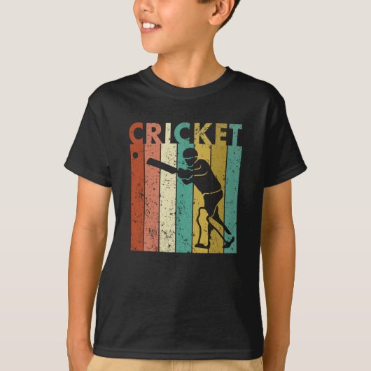 Cricket Bowler Bat Cricketer Gift T-shirt (Voorkant)