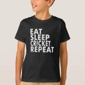 Cricket Bowler Bat Cricketer Gift T-shirt (Voorkant)