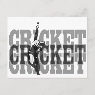 Cricket Bowler Briefkaart