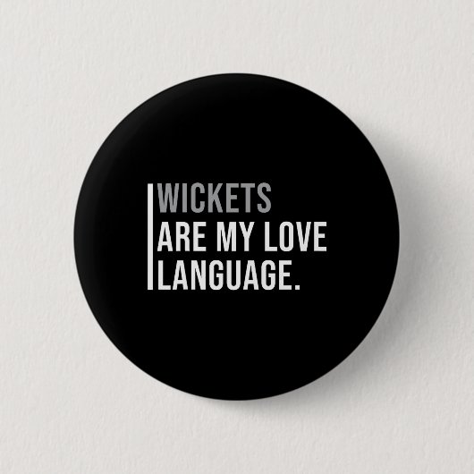 Cricket Bowler Meme Quote Ronde Button 5,7 Cm (Voorkant)