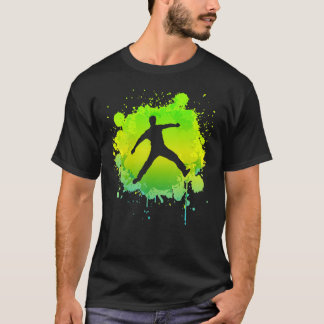 Cricket Bowler voor cricketer Retro Boys Cricket T-shirt