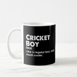 Cricket Boy Funny Definition Cricket Lover Koffiemok