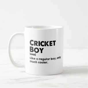 Cricket Boy Funny Dictionary Definitie Koffiemok