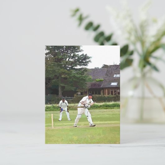 CRICKET BRIEFKAART (Staand voorkant)