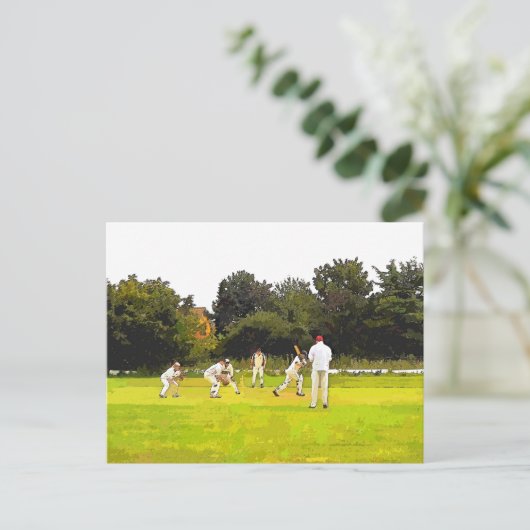 CRICKET BRIEFKAART (Staand voorkant)