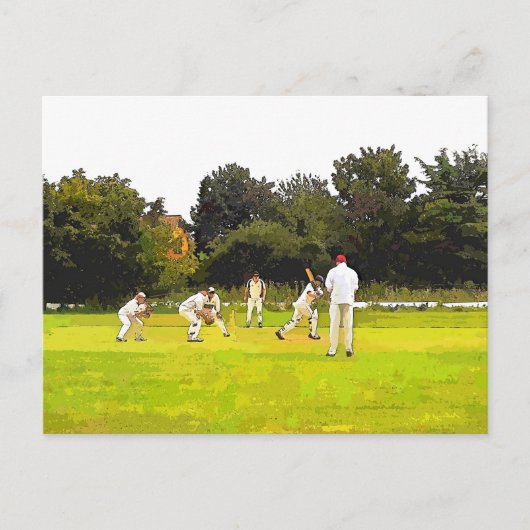 CRICKET BRIEFKAART (Voorkant)