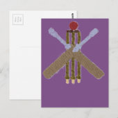 Cricket Briefkaart (Voorkant / Achterkant)