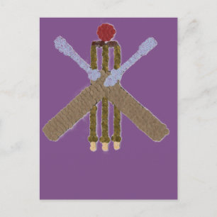 Cricket Briefkaart