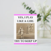 CRICKET BRIEFKAART (Staand voorkant)