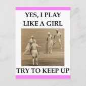 CRICKET BRIEFKAART (Voorkant)