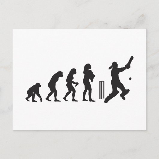 Cricket Briefkaart (Voorkant)