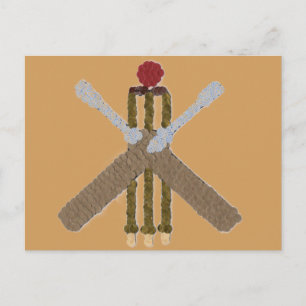 Cricket Briefkaart