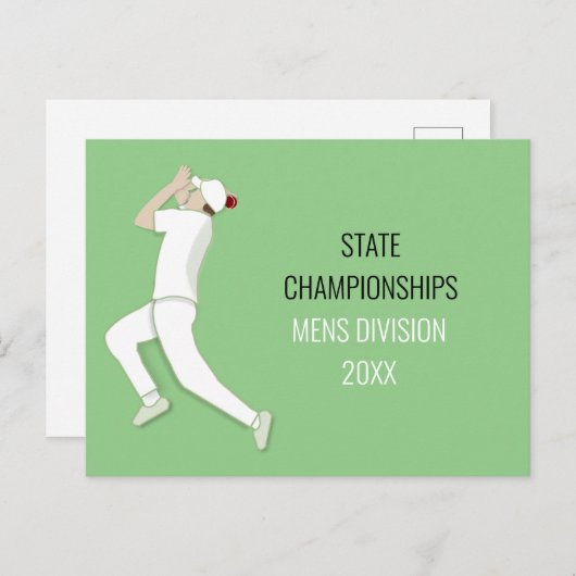 Cricket Briefkaart (Voorkant / Achterkant)