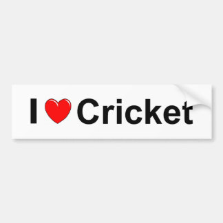 Cricket Bumpersticker