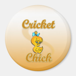 Cricket Chick Magneet