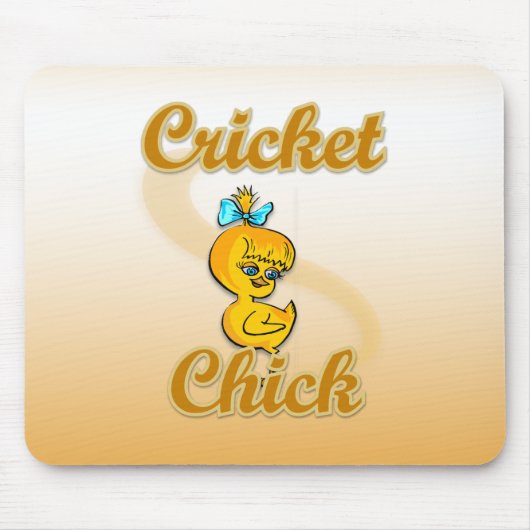 Cricket Chick Muismat (Voorkant)