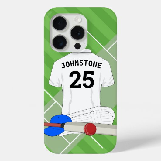Cricket club fan/player Case-Mate iPhone case (Achterkant)