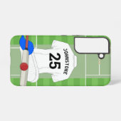 Cricket club fan/speler samsung galaxy hoesje (Achterkant horizontaal)