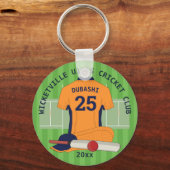 Cricket club Team awards v3 Sleutelhanger (Achterkant)