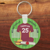 Cricket club Team awards v4 Sleutelhanger (Voorkant)