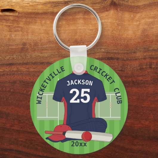 Cricket club Team awards v7 Sleutelhanger (Voorkant)