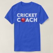 Cricket Coach T-shirt (Design voorkant)