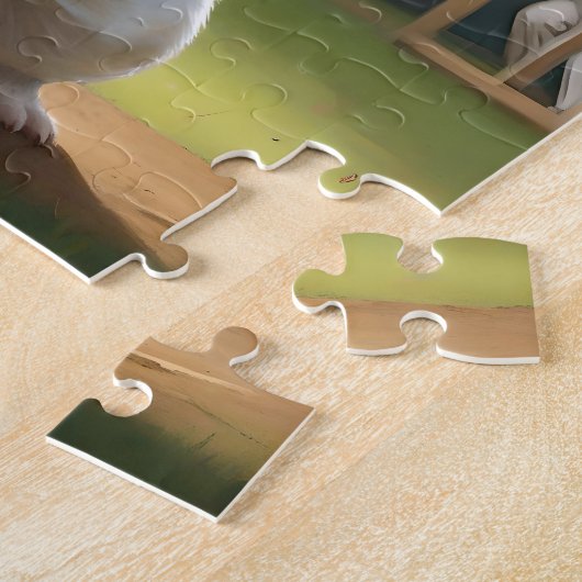 Cricket Craze: de grote wedstrijd van de cavia's Legpuzzel (Zijkant)