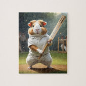 Cricket Craze: de grote wedstrijd van de cavia's Legpuzzel (Verticaal)