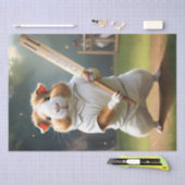 Cricket Craze: de grote wedstrijd van de cavia's Tissuepapier (Craft)