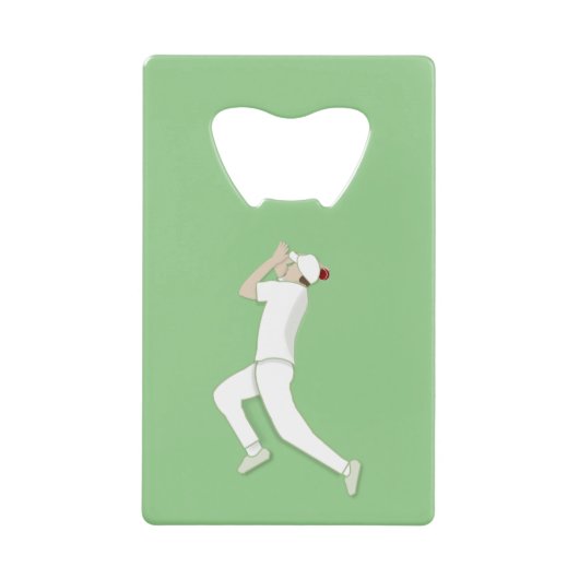 Cricket Creditkaart Flessenopener (Voorkant)