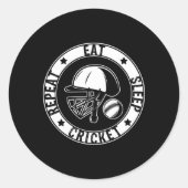 Cricket Cricket Ronde Sticker (Voorkant)