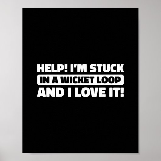 Cricket Cricket - Scheidsrechter Bowler Tsman Cric Poster (Voorkant)