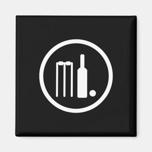 Cricket Cricketer Cricketers India Pakistan Englan Magneet (Voorkant)