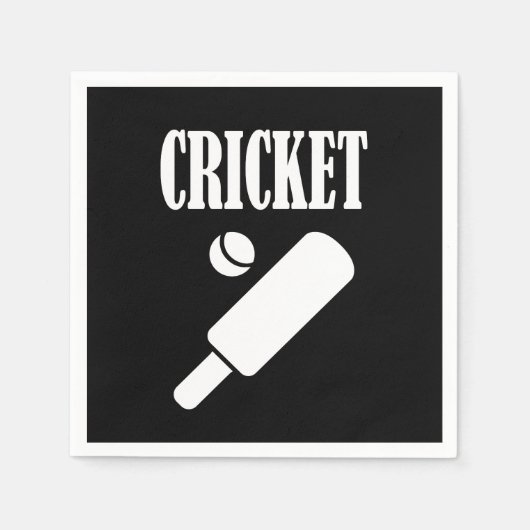 Cricket Cusomize personaliseert Naam, Aantal of Te Servet (Voorkant)