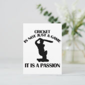 CRICKET-design Briefkaart (Staand voorkant)