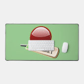Cricket Design Desk Mat (Keyboard & Muis)