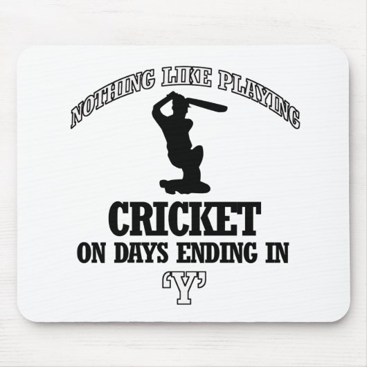 CRICKET-design Muismat (Voorkant)