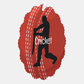 Cricket Design Papier Ornament Kaart (Rechts)