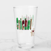 cricket en Logo- en pompen, Glas (Voorkant)